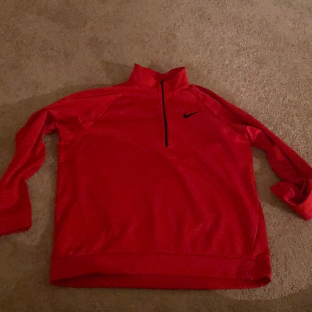Red Nike Pullover - image 1